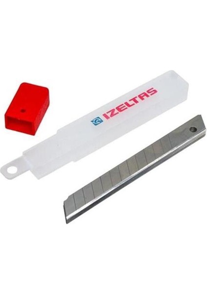 Izeltaş Pro Maket Bıçağı Dar Yedek Bıçak 9 mm (10'lu) 14000005089 fiyatları
