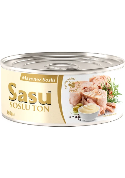 Mayonez Soslu Ton Balığı 3x160 g İri Parça