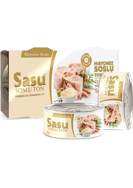 Mayonez Soslu Ton Balığı 3x160 g İri Parça