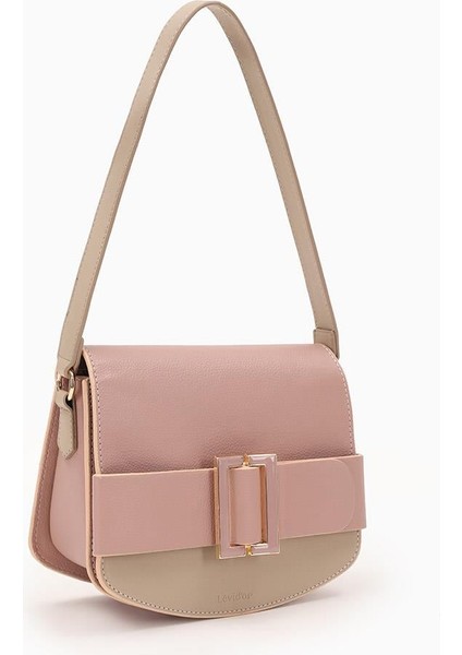 PUDRA VİZON Toka Tasarımlı Omuz Çantası fiyatları