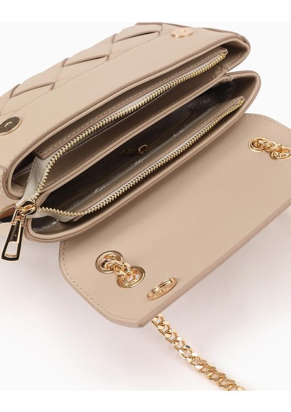 VİZON Baklava Desen Zincirli Omuz Çantası fırsatları