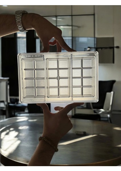 210 Gr. Tablet Çikolata Kalıbı - 1388 | Dubai Çikolata Kalıbı fiyatları
