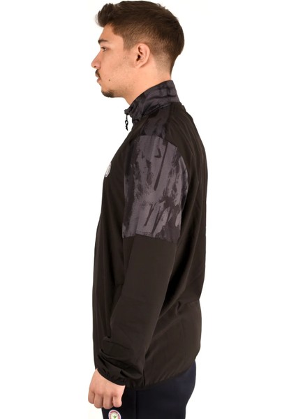 Fermuarlı Parçalı Desenli Sweat fiyatları