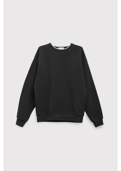 Çift Yaka Comfort Sweatshirt indirimleri