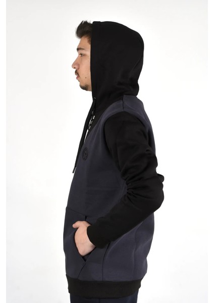 Iki Renkli Fermuarlı Sweathırt indirimleri