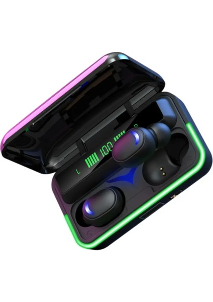 E10 Powerbank Özellikli Kablosuz Oyuncu Kulaklığı Android Ios Uyumlu Düşük Gecikme Gaming Bluetooth Kulaklık Kulak Içi