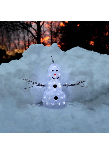 583-90 "crystalo" 50 Ledli Kardan Adam 38CM Yüksekliğinde fiyatları