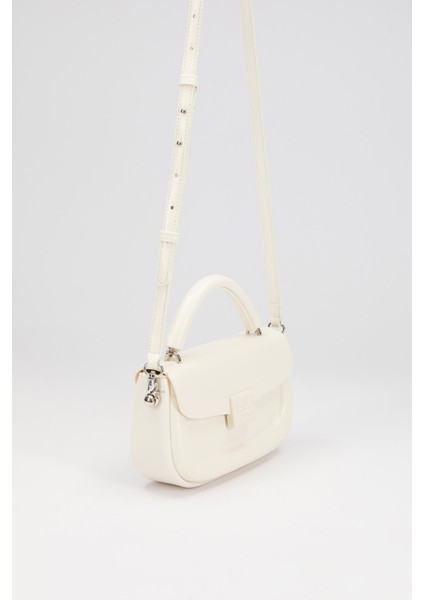 Beyaz İnci Askılı Omuz Çantası fiyatları