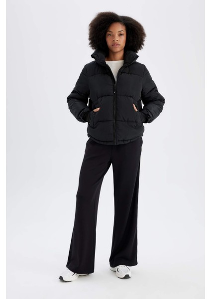 Fit Su İtici Şişme Mont Dik Yaka Fermuarlı Cepli Z1438AZ24WN fiyatları