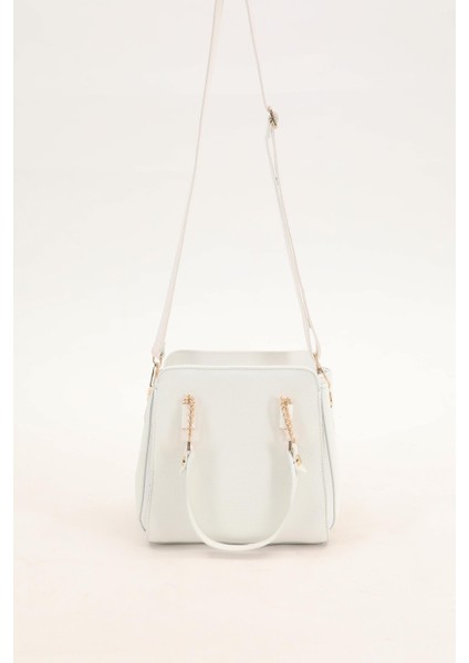 Beyaz Kumaş Görünümlü El Çantası indirimleri