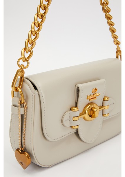 Gri Çevirme Kilit Omuz Çantası fiyatları