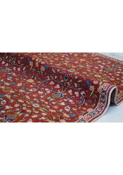 87x126 Cm Harika Çiçek Desenli El Dokuma Yün Kilim Ender Bulunan Antik Kilim