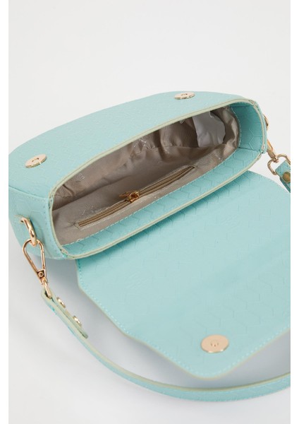 Su Yeşili Çift Askılı Omuz Çantası modelleri