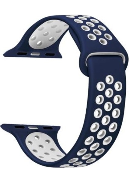 Apple Watch 10 42MM Kordon Kayış Silikon Delikli Soft