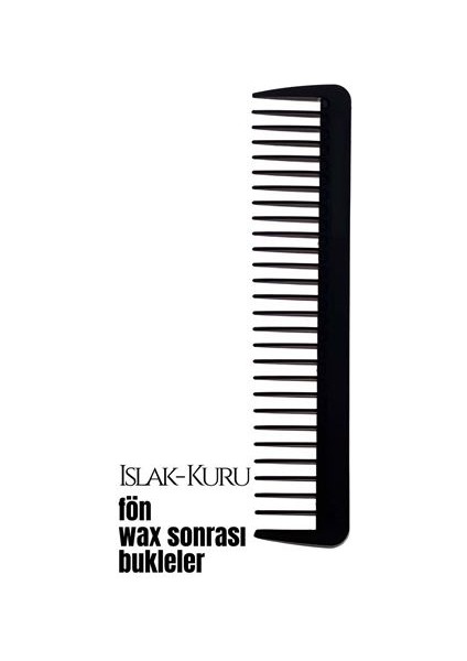 Modacar Bukleli Saç Fön Wax Sonrası Tarak Karbon Nano Absolute Professional