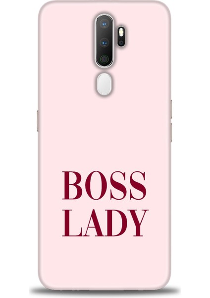 Oppo A9 2020 Kılıf Hd Baskılı - Boss Lady + 9h Nano Ekran Koruyucu