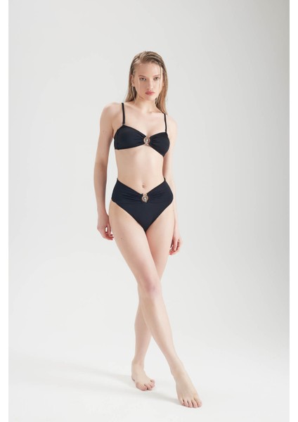 Yüksek Bel Bikini Takımı