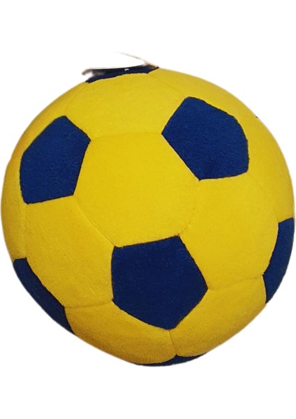 Gg Toys - Peluş Taraftar Topu (Sarı - Lacivert)