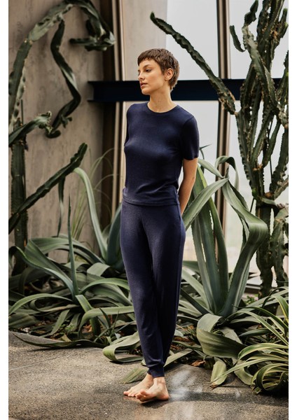 Kadın Viscose Kaşkorse Kısa Kollu T-Shirt indirimleri