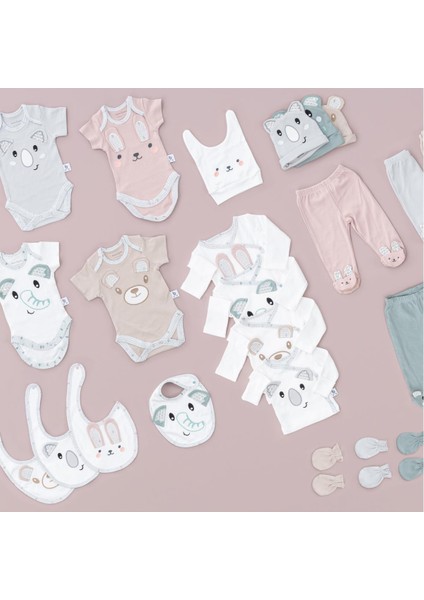 Hero Bebek Hastane Çıkış Seti 6 Parça Teddy (Organik) fırsatları