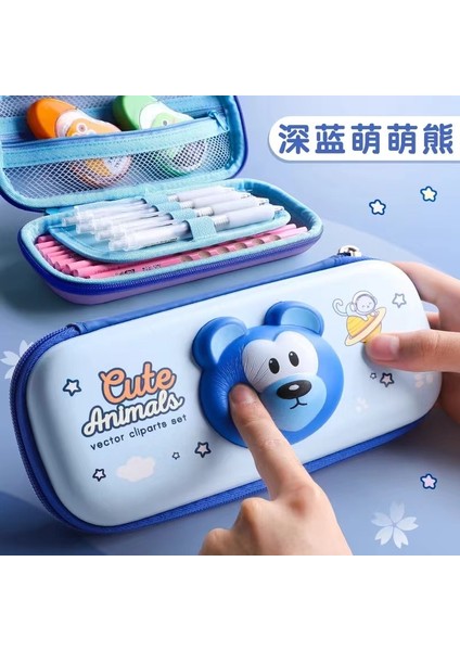 Kız ve Erkek Ilkokul Öğrencileri Için Büyük Kapasiteli Kalem Kutusu ve Kalem Kutusu (Yurt Dışından) modelleri