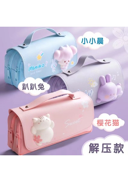 Kız ve Erkek Ilkokul Öğrencileri Için Büyük Kapasiteli Kalem Kutusu ve Kalem Kutusu (Yurt Dışından) indirimleri