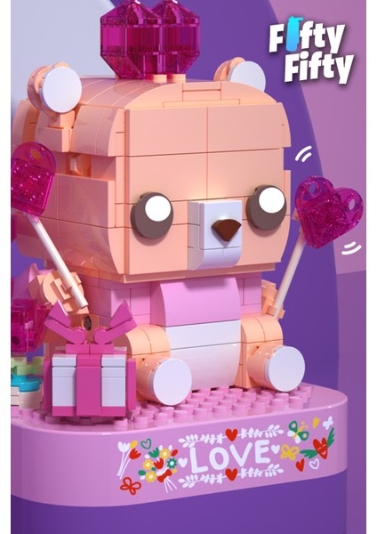 Jaki Müzik Kutulu Ayıcık -JK1306(405 Parça) Oyuncak Yapım SETI-FFJK1306 fırsatları