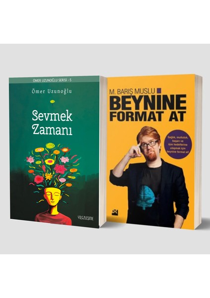 Sevmek Zamanı - Beynine Format At 2 Kitap Set