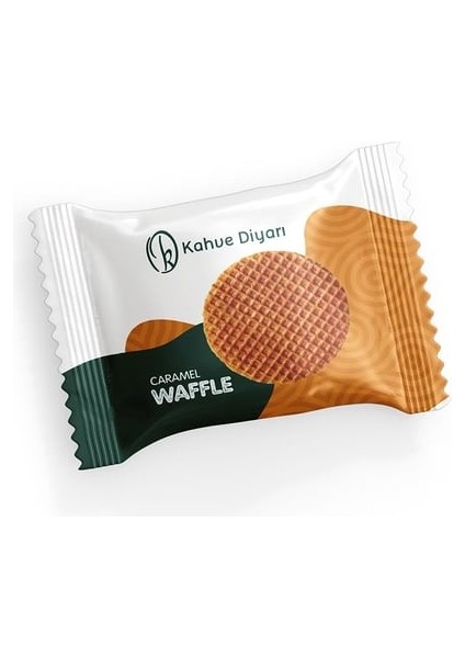 Caramel Waffle 1 Paket (Paket Içeriği 2 Adet)