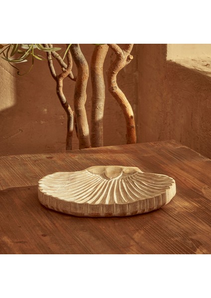 Bella Maison Oyster Dekoratif Tabak Naturel (30X2,5X20 Cm)