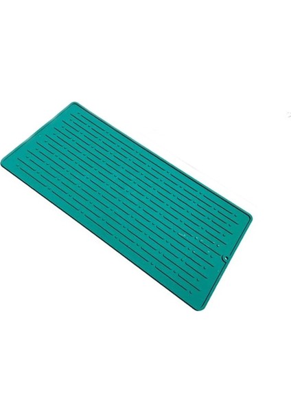 Redrose GP-153 Büyük Boy Yeşil Bulaşık Kurutma Matı Bulaşıklık Su Tutmaz Bulaşık Matı