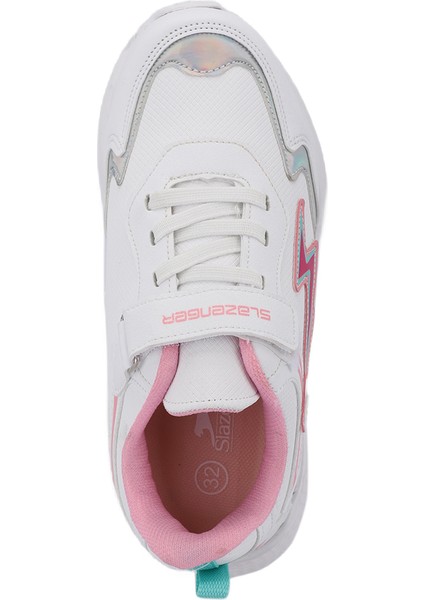 KAOR KTN Kız Çocuk Sneaker Koşu & Yürüyüş Ayakkabısı Beyaz / Pembe