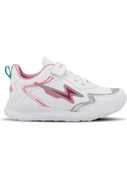 KAOR KTN Kız Çocuk Sneaker Koşu & Yürüyüş Ayakkabısı Beyaz / Pembe