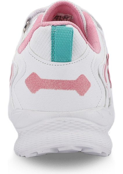 KAOR KTN Kız Çocuk Sneaker Koşu & Yürüyüş Ayakkabısı Beyaz / Pembe