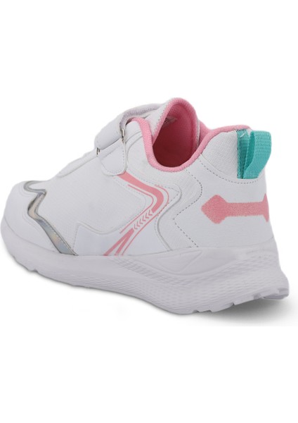 KAOR KTN Kız Çocuk Sneaker Koşu & Yürüyüş Ayakkabısı Beyaz / Pembe