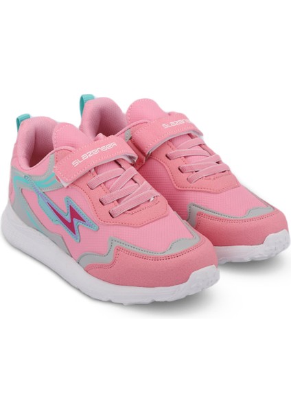 KAORU KTN Kız Çocuk Sneaker Koşu & Yürüyüş Ayakkabısı Beyaz / Pembe