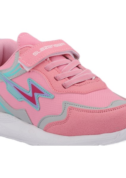 KAORU KTN Kız Çocuk Sneaker Koşu & Yürüyüş Ayakkabısı Beyaz / Pembe