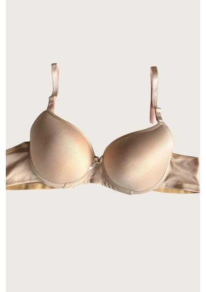 Mikro Kumaş Push Up Dolgulu Balenli Günlük Tek Destekli Sütyen fiyatları