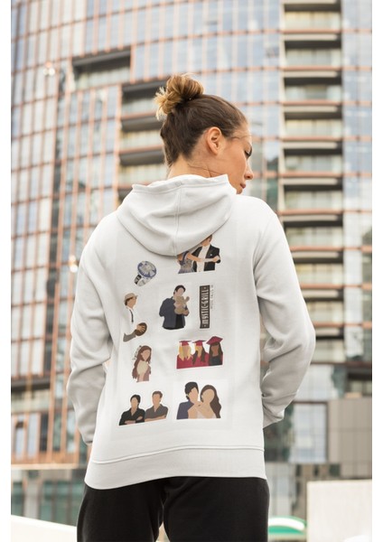 Regular Fit Kadın Sırt Baskılı Sweatshirt fiyatları