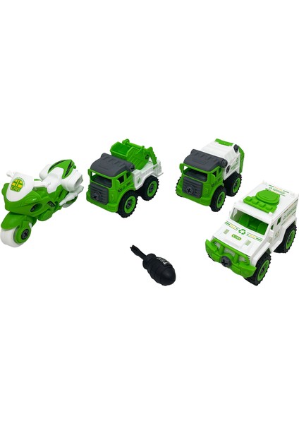 Sök-Tak Bakım Araçları 4'lü Set