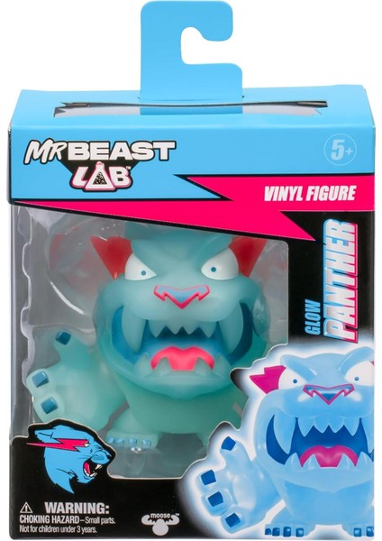 Mrbeast Lab Vinly Figure Glow Panther