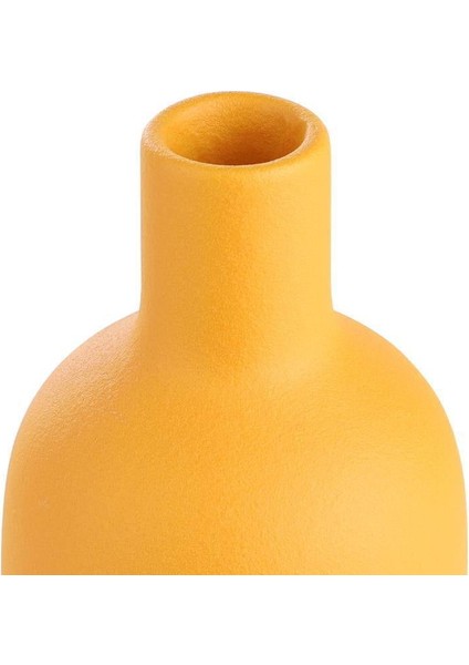 421254 "anjabe" Sarı Seramik Vazo 17,5cm Yüksekliğinde modelleri