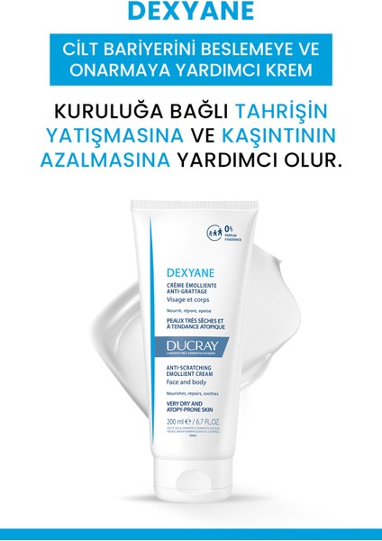 Dexyane Emollient Cream Onarıcı Krem 200 ml