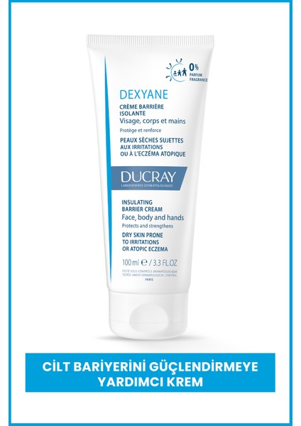 Dexyane Barrier Cream - Kuru Ciltler Için Nemlendirici Krem 100ML