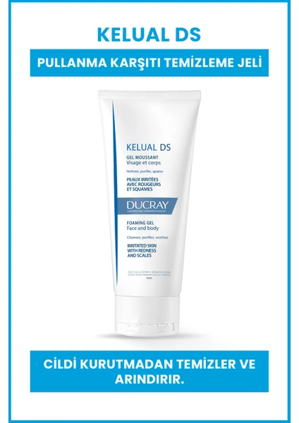 Kelual DS Face and Body Foaming Gel Temizleme Jeli 200 ml