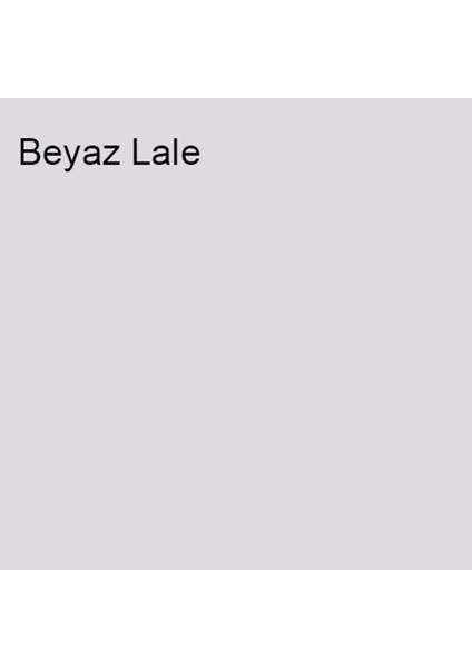 Pastel Yarı Mat Boyası Beyaz Lale 2,5 Lt (3,5 Kg)