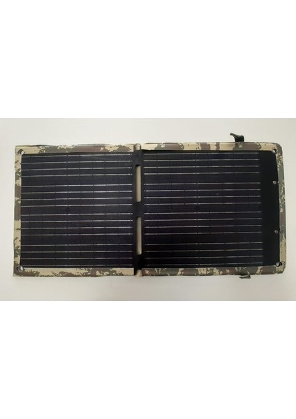 SOLARECO 155 Watt Güç Istasyonu + Taşınabilir Solar Panel + Kamuflaj Çanta