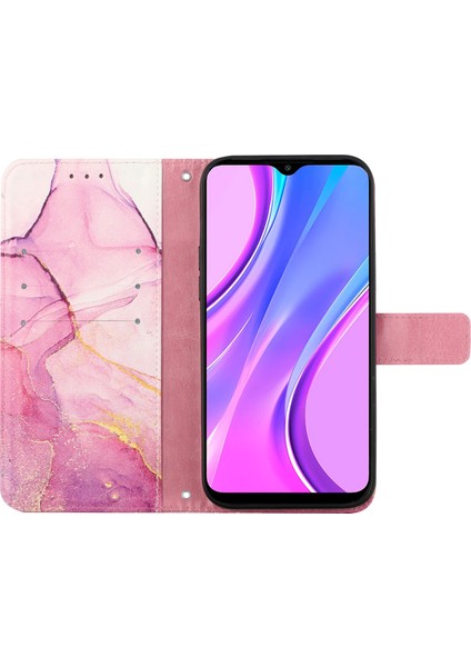 Xiaomi Redmi 12C 4g / 11A 4g / Poco C55 4g Telefon Kılıfı Pu Deri Cüzdan Stand Flip Cover (Yurt Dışından)