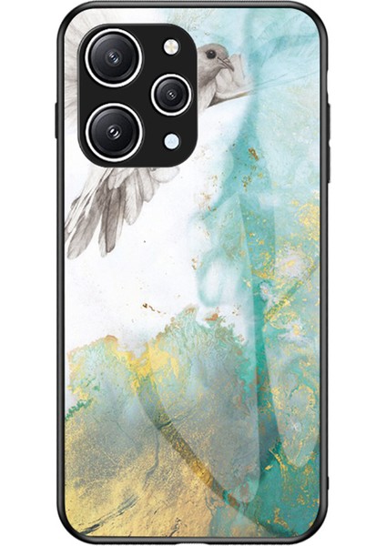 Xiaomi Redmi 12 4g Şok Geçirmez Hibrit Kılıf Temperlenmiş Cam+ Pc+ Tpu Telefon Kapağı (Yurt Dışından)