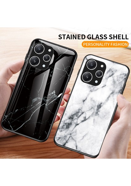 Xiaomi Redmi 12 4g Şok Geçirmez Hibrit Kılıf Temperlenmiş Cam+ Pc+ Tpu Telefon Kapağı (Yurt Dışından) fırsatları